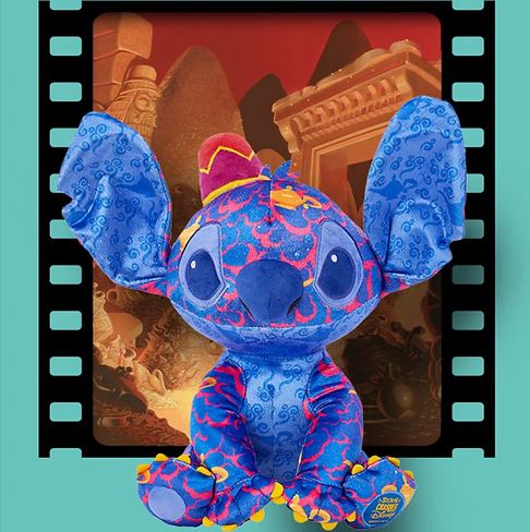Disney Stitch Crashes Aladdin Plush