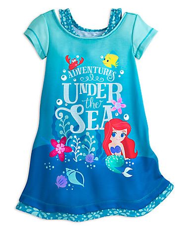 Disney Ariel The Little Mermaid Nighty