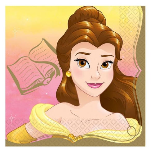 Disney Princess Belle Beauty & the Beast Party Lunch Napkins