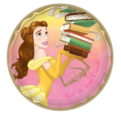 Disney Princess Belle Beauty & the Beast Party Lunch Plate