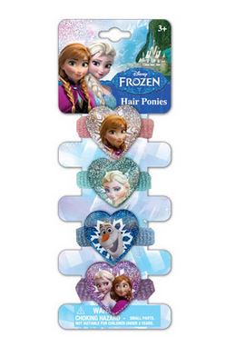 Frozen Hair Elastics Pack