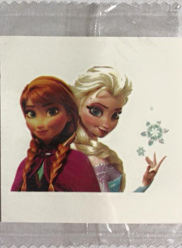 Disney Princess Frozen Sisters Elsa Anna Party Tattoo
