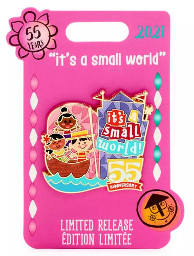 Disney It's a Small World 55th Anniversary Limited Edition Pin