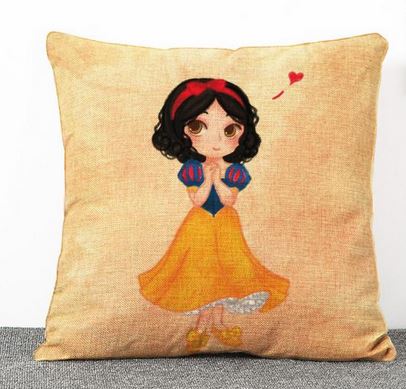 Snow White Cushion Cover Only