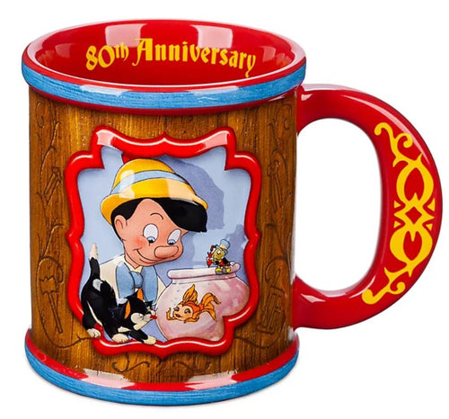 Pinocchio 80th Anniversary Mug
