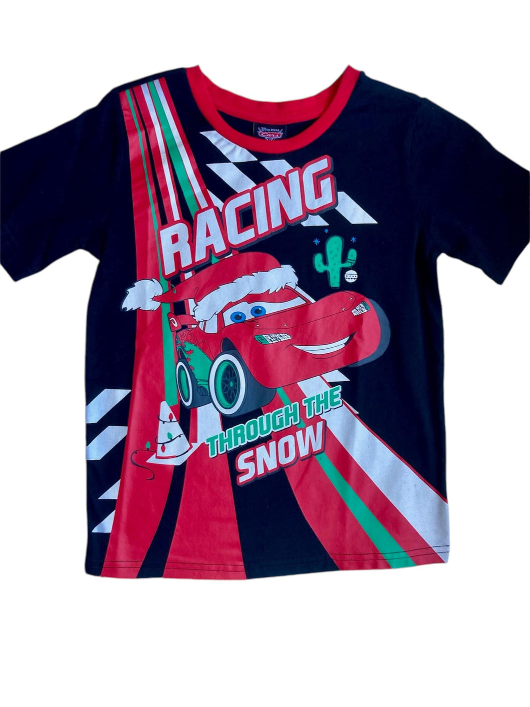 Disney Cars 'Racing through the Snow' Christmas T-Shirt