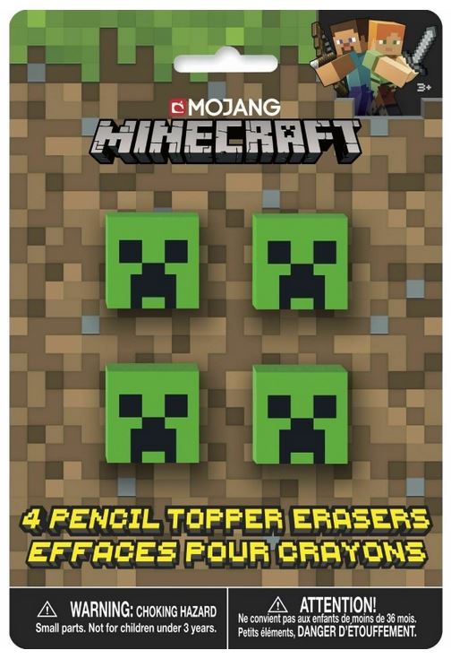 Minecraft Party Pencil Topper – Crazy 4 Characters
