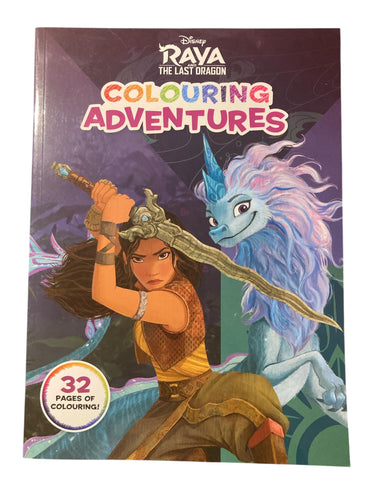 Disney Raya The Last Dragon Colouring Book