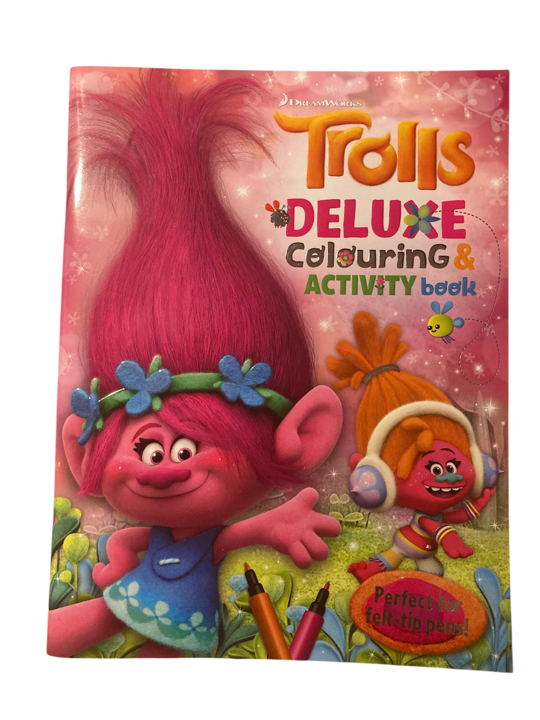 Trolls Deluxe Colouring and Activity Book