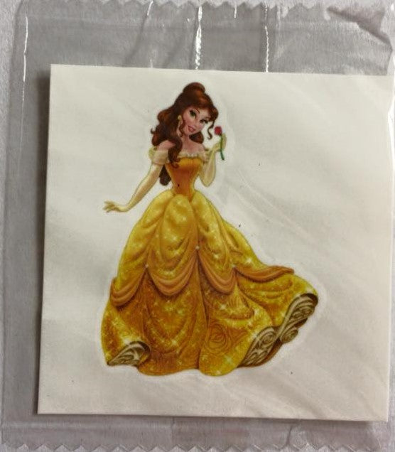 Disney Princess Belle Beauty & the Beast Party Tattoo