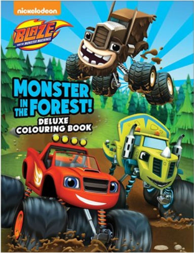 Blaze & The Monster Machines Deluxe Colouring Book