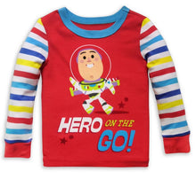 Boys Disney Buzz Lightyear Toy Story Red Pjs