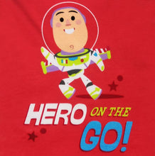 Boys Disney Buzz Lightyear Toy Story Red Pjs