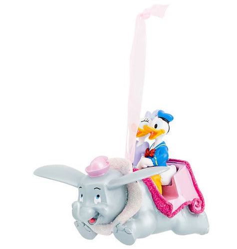 Disney Store Dumbo, Donald and Daisy Christmas Ornament