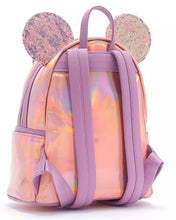 Loungefly Disney Limited Edition 50th Anniversary Earidescent Mini Backpack and Ears