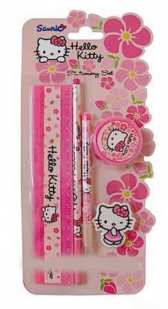 Hello Kitty Stationary Set