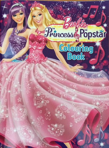 Barbie Princess & the Popstar Colouring Book