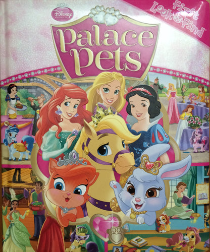 Disney Princess Palace Pets Look & Find Book