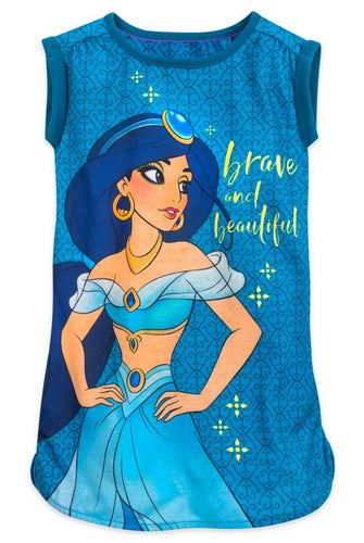 Girls Disney Jasmine Aladdin Nighty