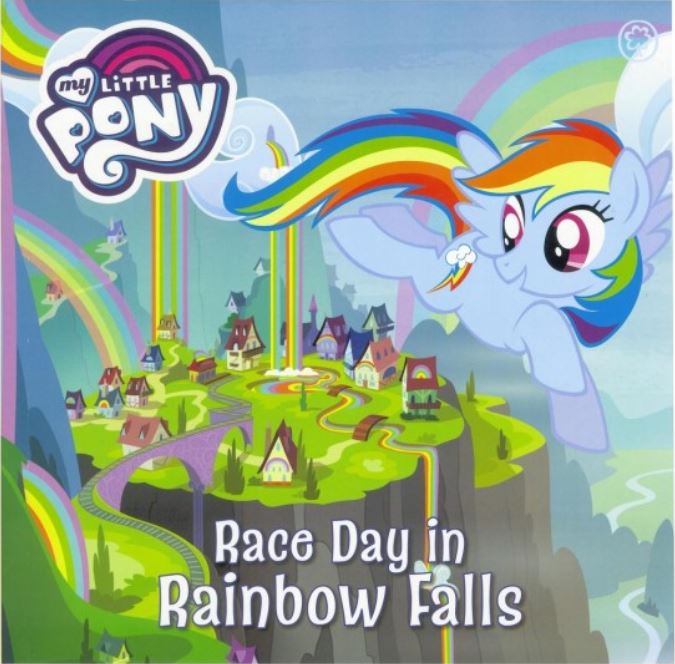 My Little Pony Race Day in Rainbow Falls Book