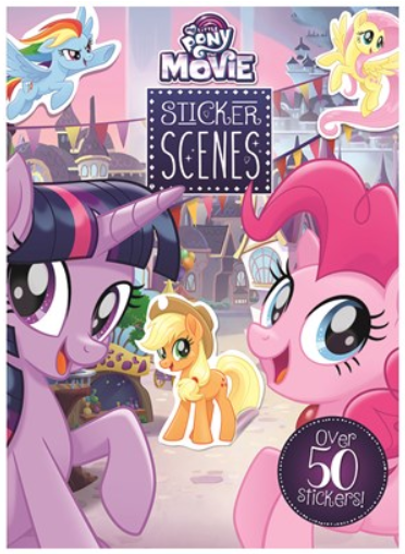 My Little Pony Movie Sticker Scene Book
