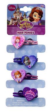 Sofia the First Hair Elastics Pack