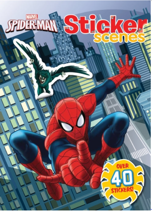 Spiderman Sticker Scene Book