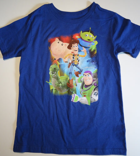 Disney Store Toy Story T-Shirt Buzz Woody Hamm Rex Alien