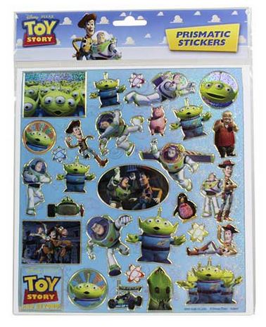 Toy Story Large Sheet of Stickers