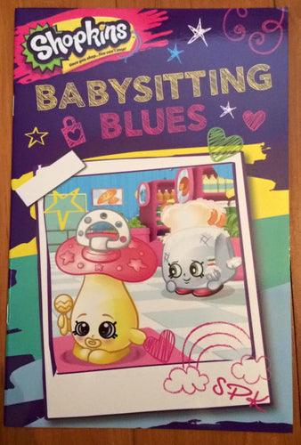 Shopkins Babysitting Blues Book